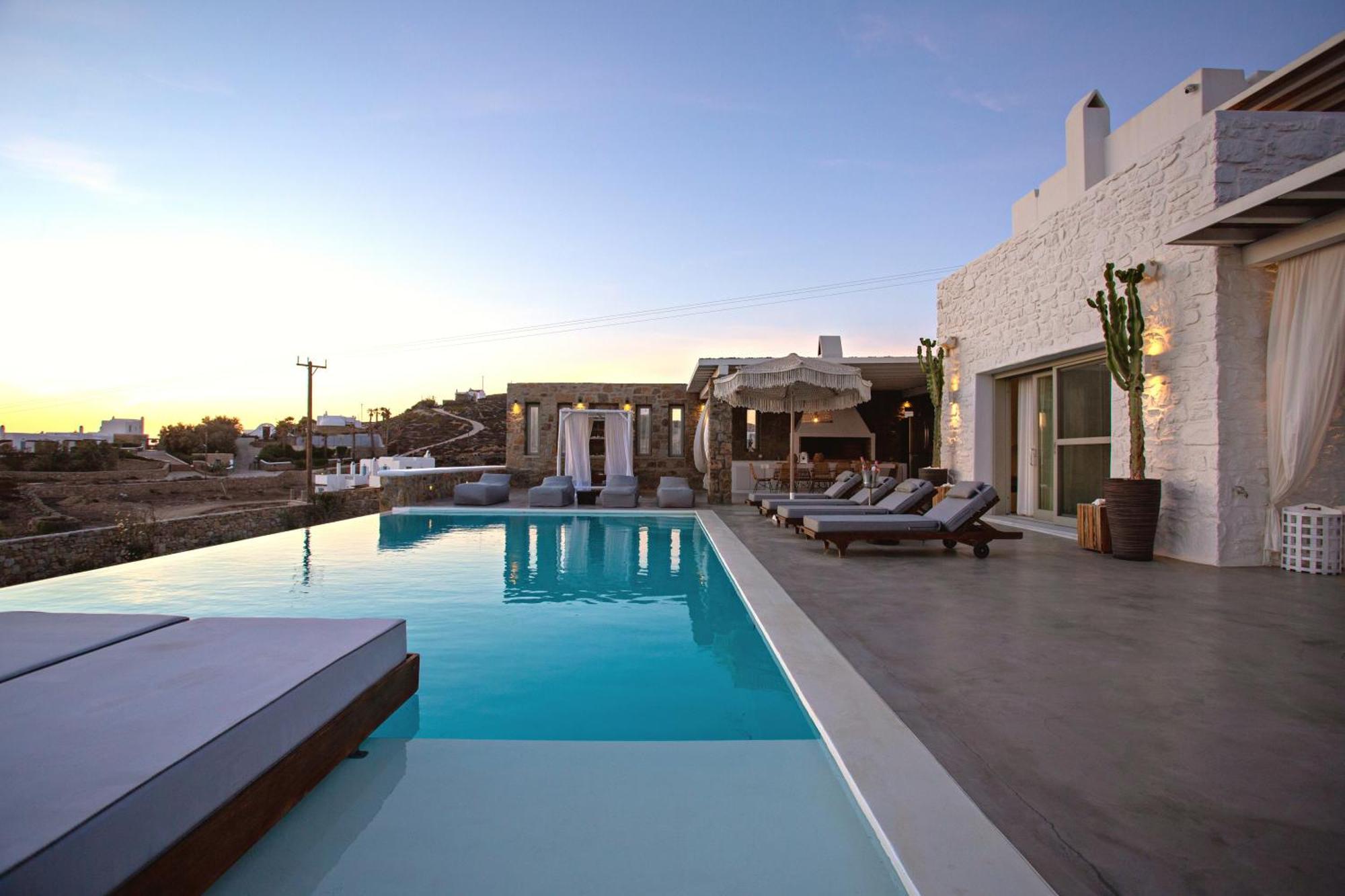 Villa Panamera Mykonos, Private Heaven, Supreme View! Fanari  ภายนอก รูปภาพ