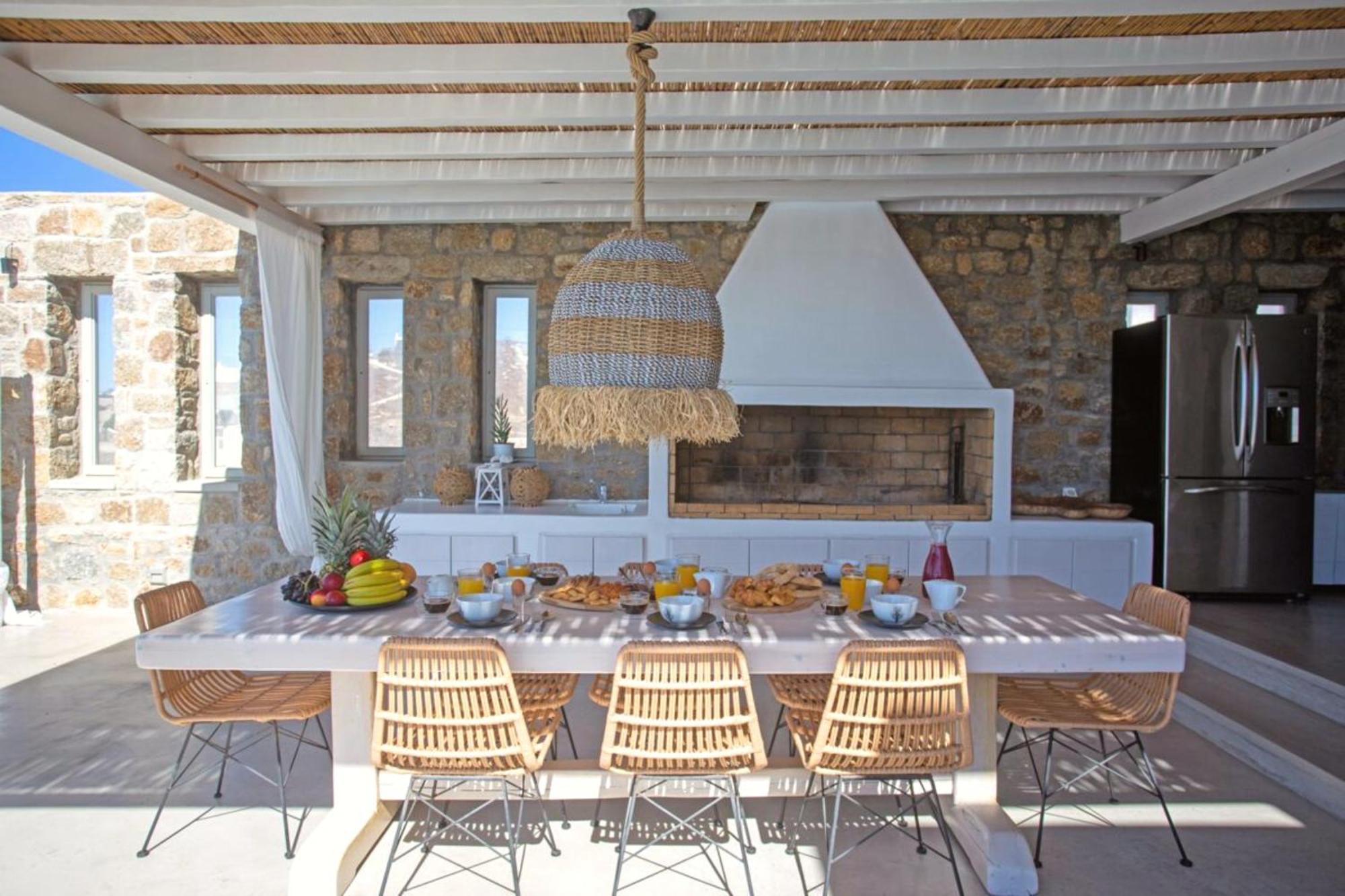 Villa Panamera Mykonos, Private Heaven, Supreme View! Fanari  ภายนอก รูปภาพ