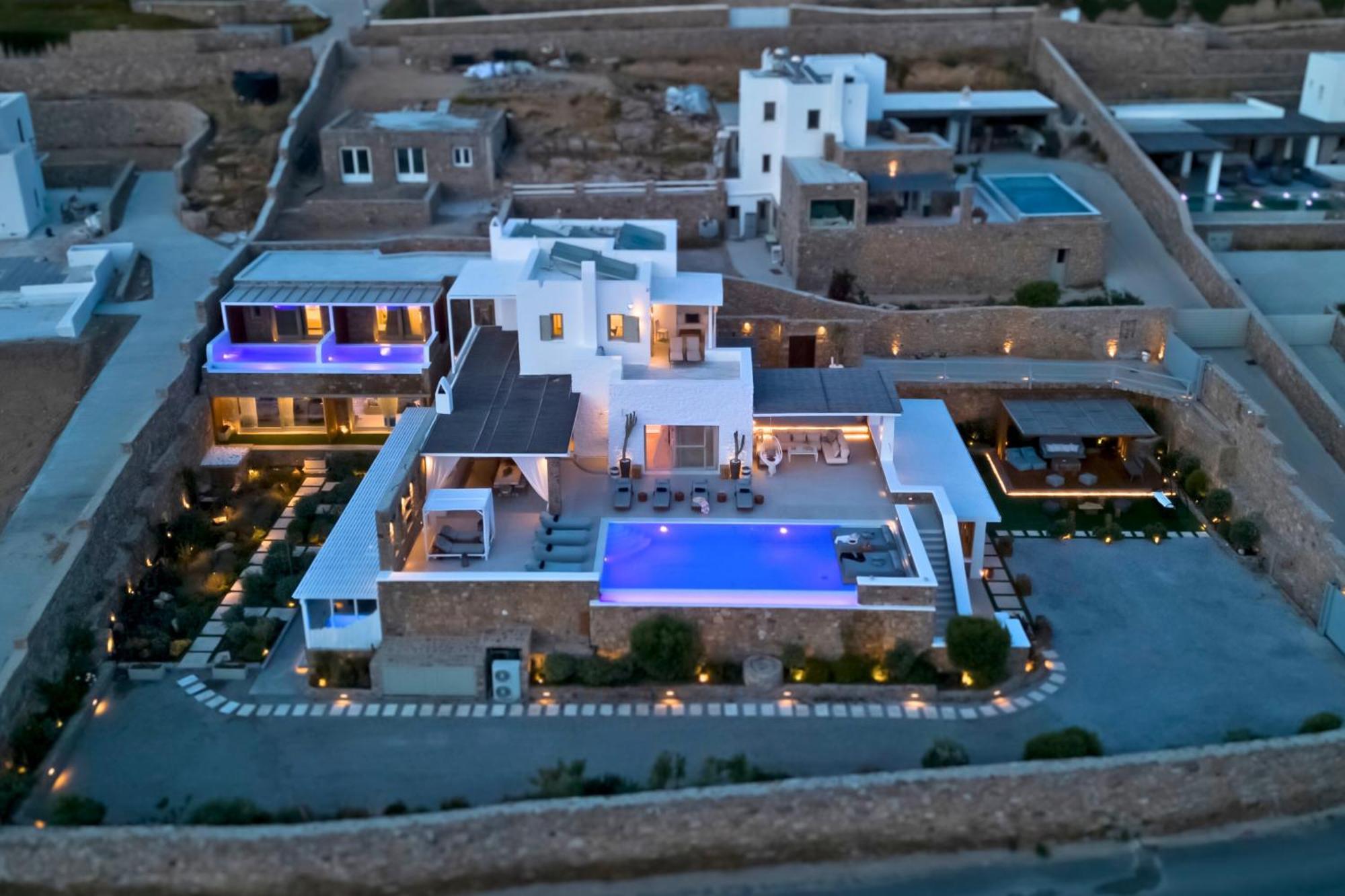 Villa Panamera Mykonos, Private Heaven, Supreme View! Fanari  ภายนอก รูปภาพ