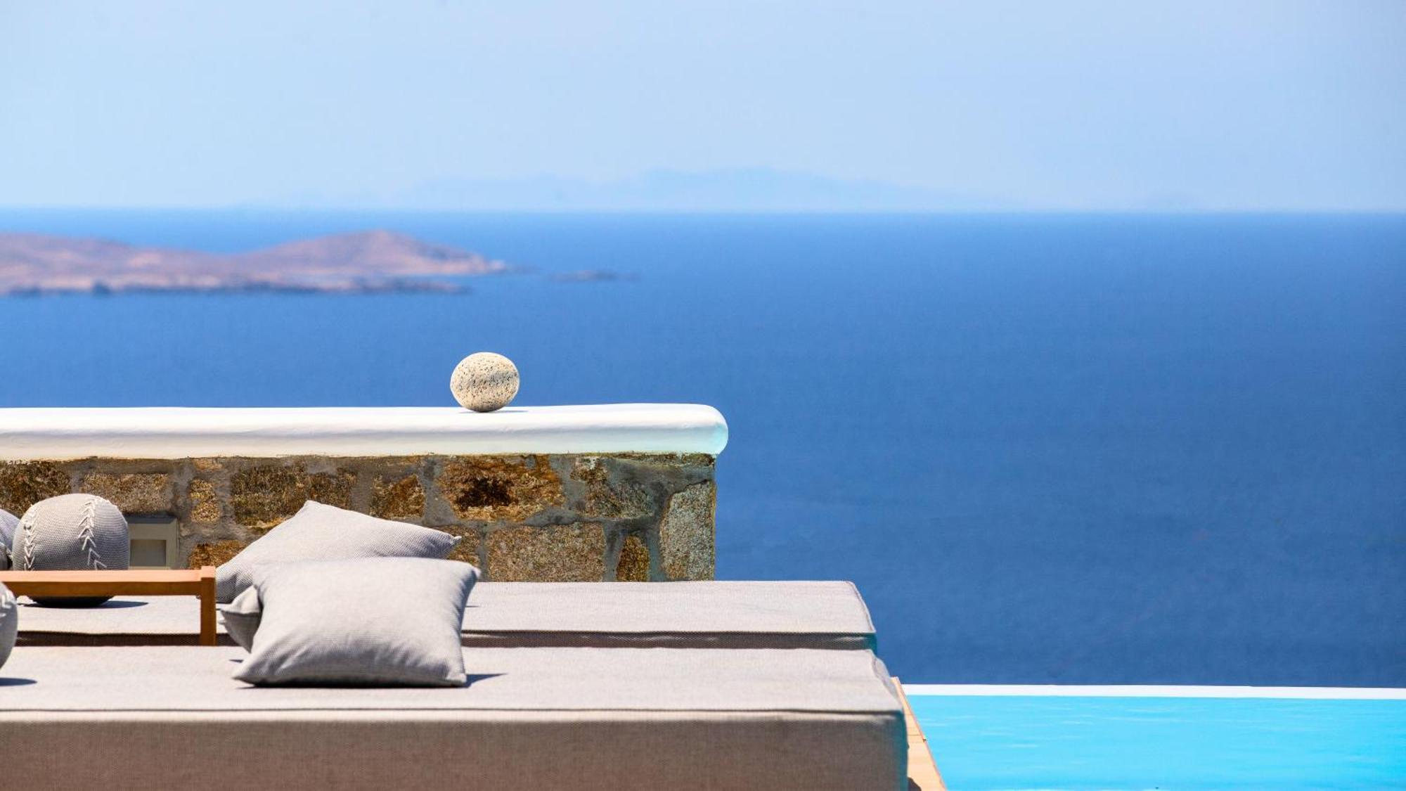 Villa Panamera Mykonos, Private Heaven, Supreme View! Fanari  ภายนอก รูปภาพ