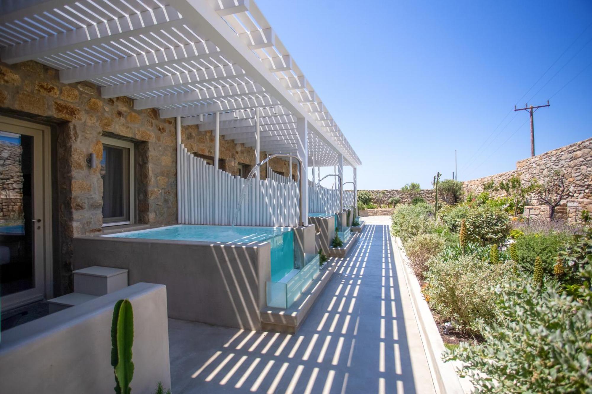 Villa Panamera Mykonos, Private Heaven, Supreme View! Fanari  ภายนอก รูปภาพ