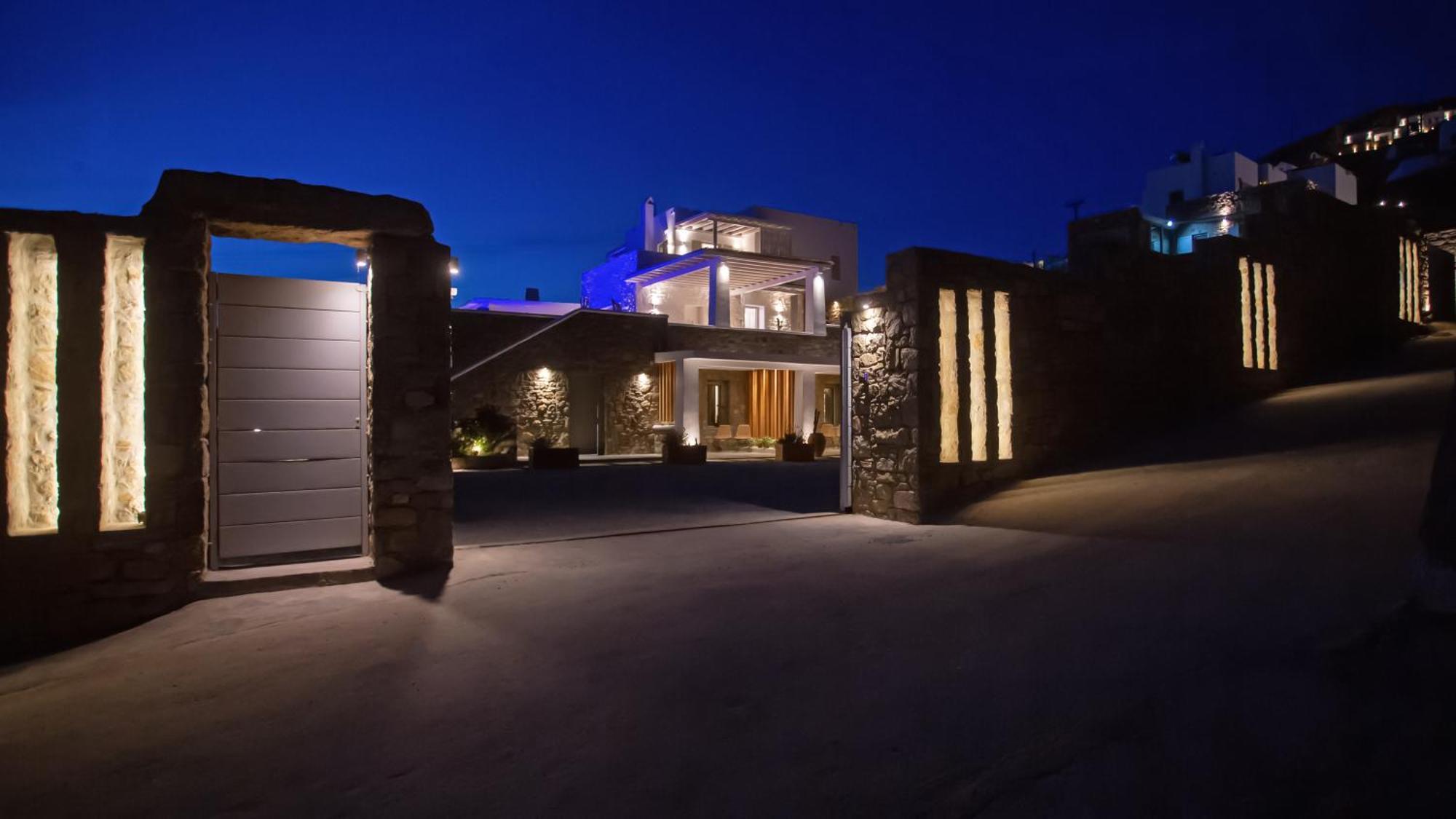 Villa Panamera Mykonos, Private Heaven, Supreme View! Fanari  ภายนอก รูปภาพ