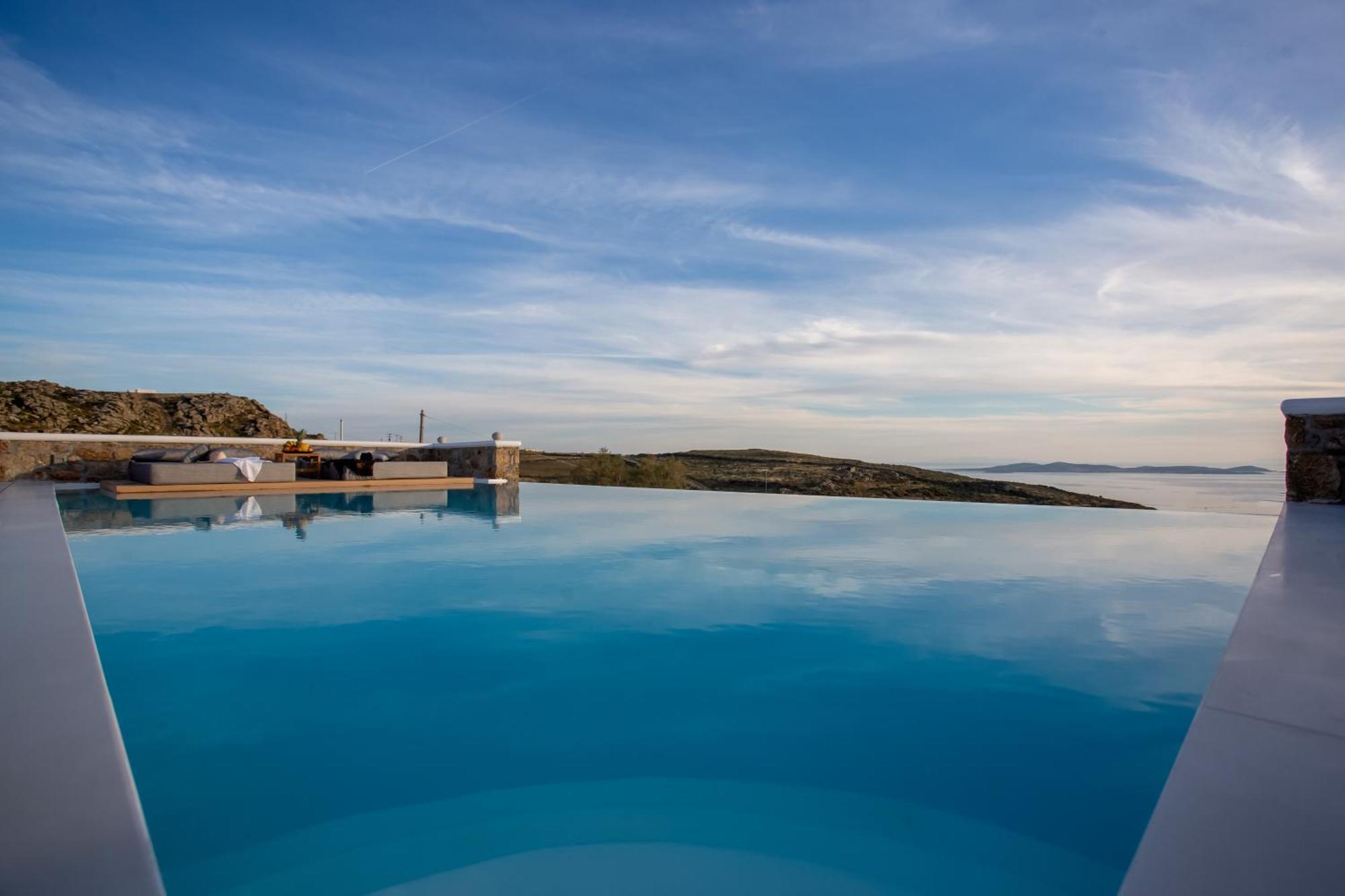 Villa Panamera Mykonos, Private Heaven, Supreme View! Fanari  ภายนอก รูปภาพ