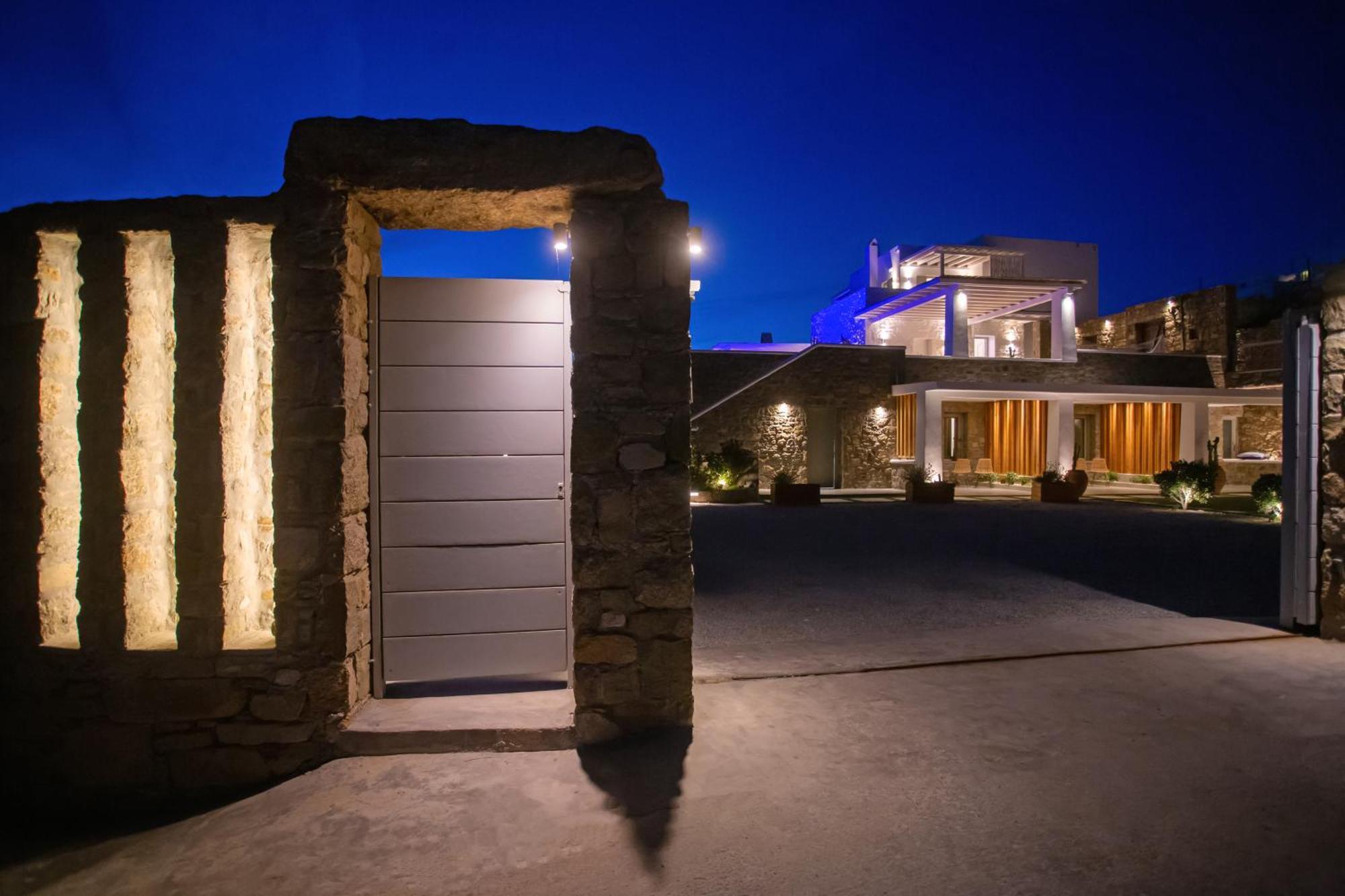 Villa Panamera Mykonos, Private Heaven, Supreme View! Fanari  ภายนอก รูปภาพ
