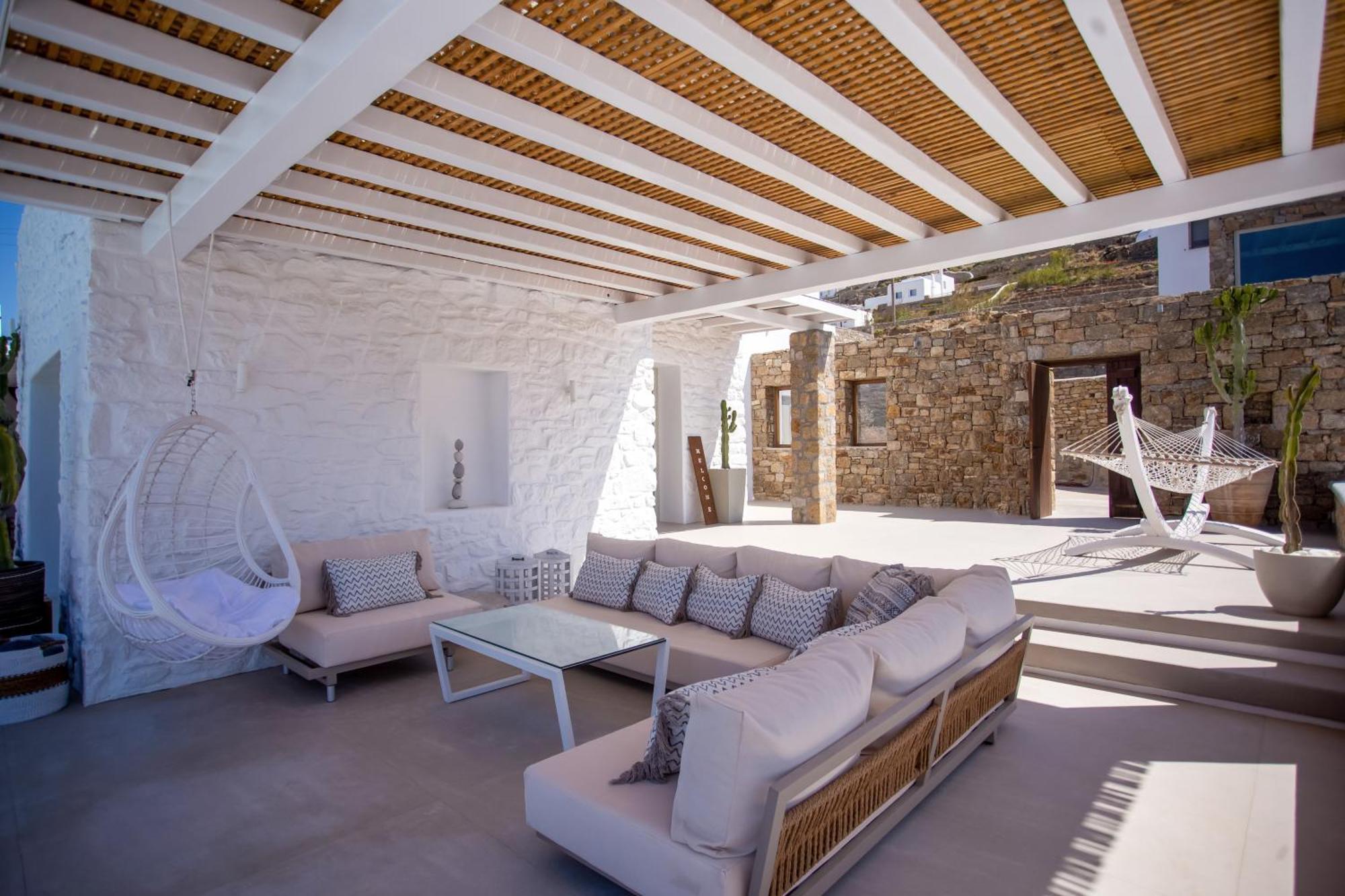 Villa Panamera Mykonos, Private Heaven, Supreme View! Fanari  ภายนอก รูปภาพ